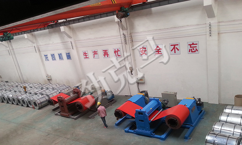 金属卷材压花加工